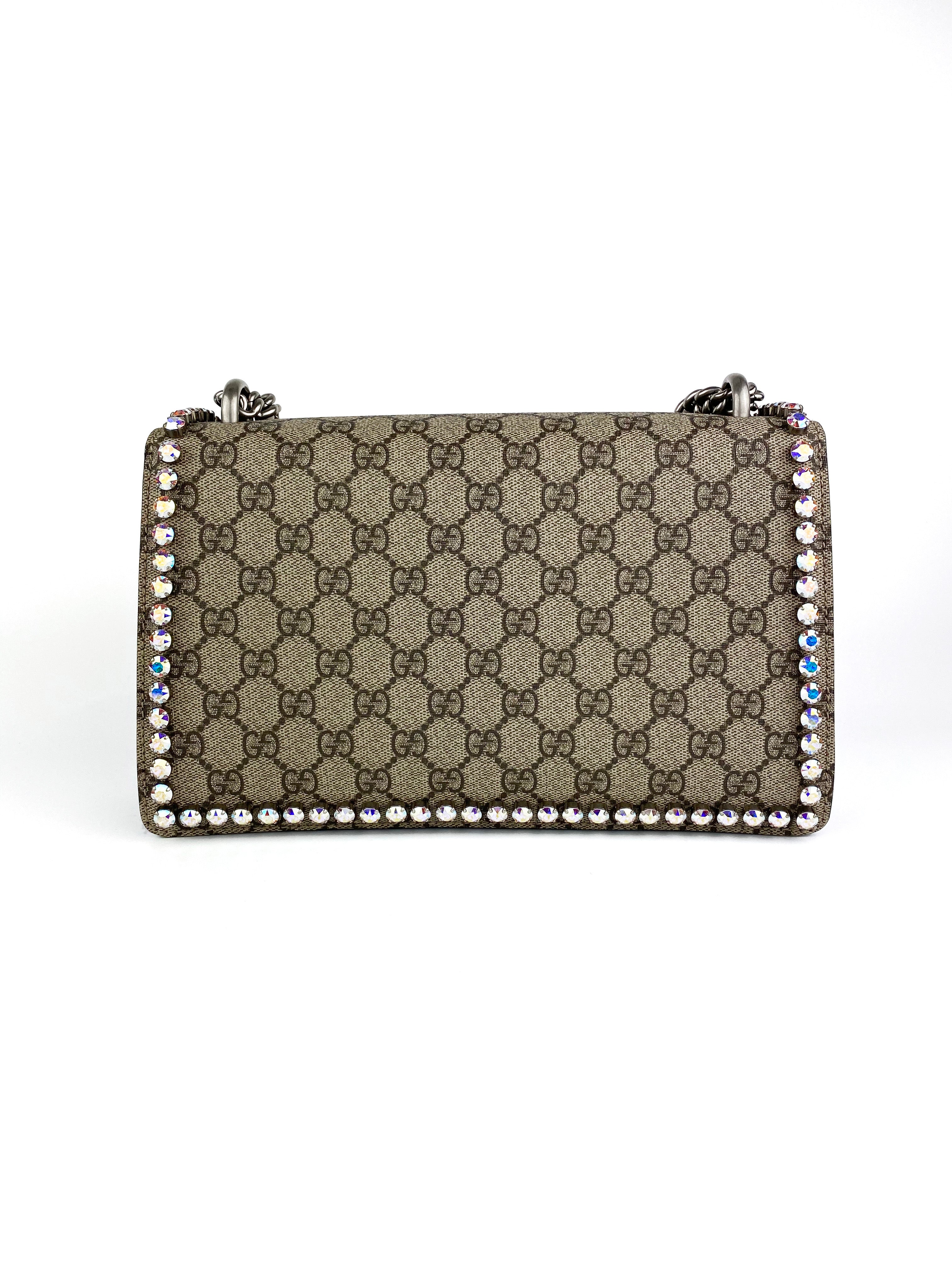 Gucci Dionysus Crystal Embellished Shoulder Bag - Luxury Designer Handbag for Women | Perfect for Parties, Weddings & Evening Events