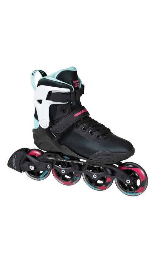 Powerslide Phuzion Radon 90 Inline Skates for Men & Women - Teal Color - High-Performance 90mm Wheels for Speed & Fitness - Perfect for Outdoor Skating, Exercise & Urban Commuting