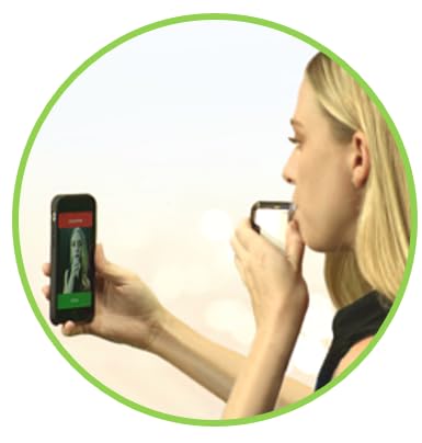 Portable Handheld Breathalyzer for Alcohol Testing - Remote BAC Monitoring with CheckBAC Platform & Think Twice Support - Ideal for Workplace Safety, Personal Health Tracking, and Law Enforcement Use