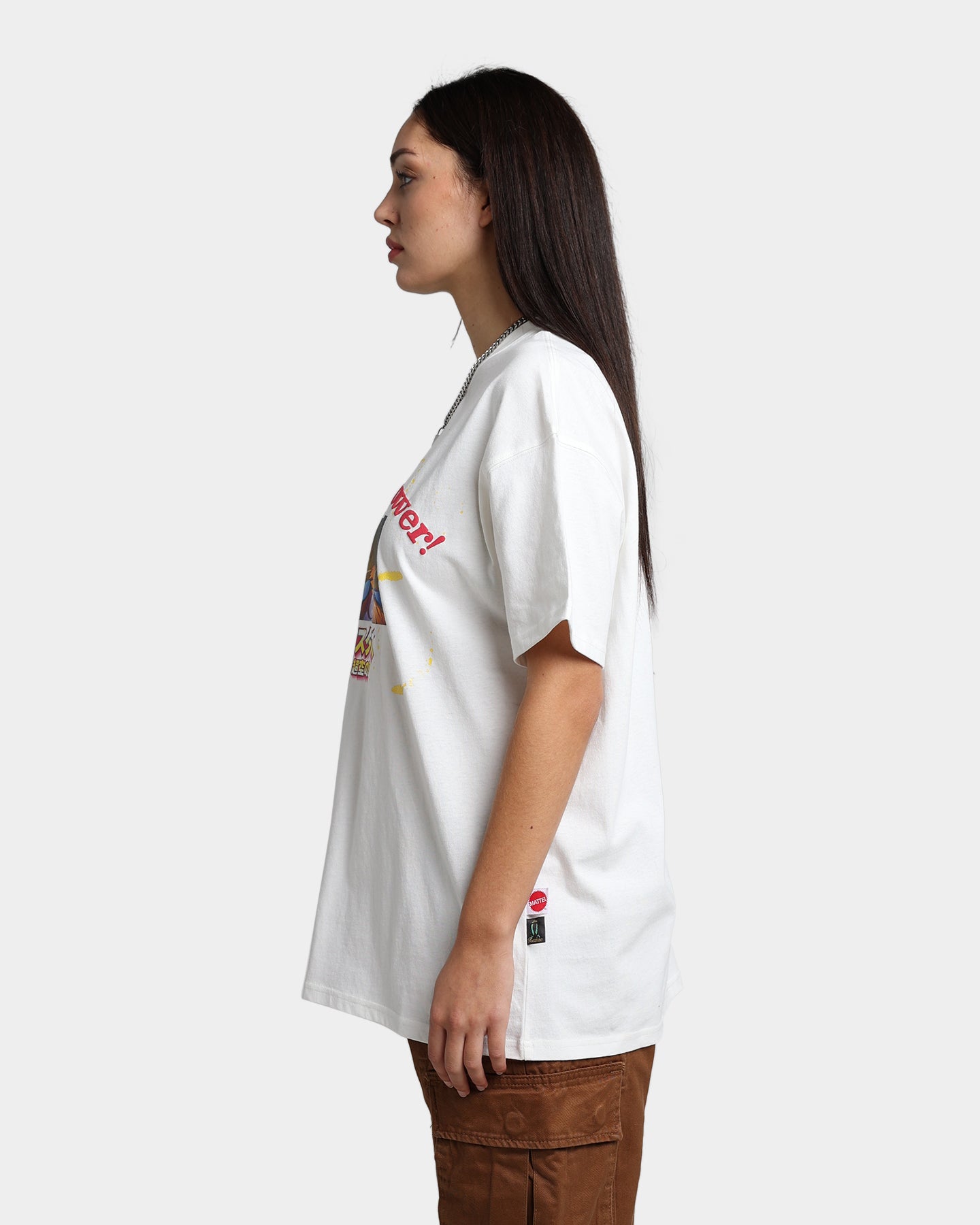 Mattel Advisory Board Crystal X 'We Have The Power' White T-Shirt - Official Merchandise for Fans & Collectors - Perfect for Cosplay, Conventions & 80s Nostalgia