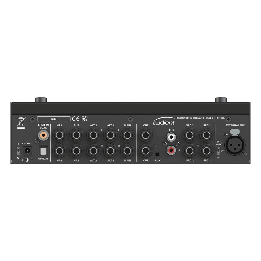 Audient Nero Desktop Monitor Controller - Professional Audio Interface for Studio Recording & Mixing | Perfect for Home Studios, Podcasting & Music Production