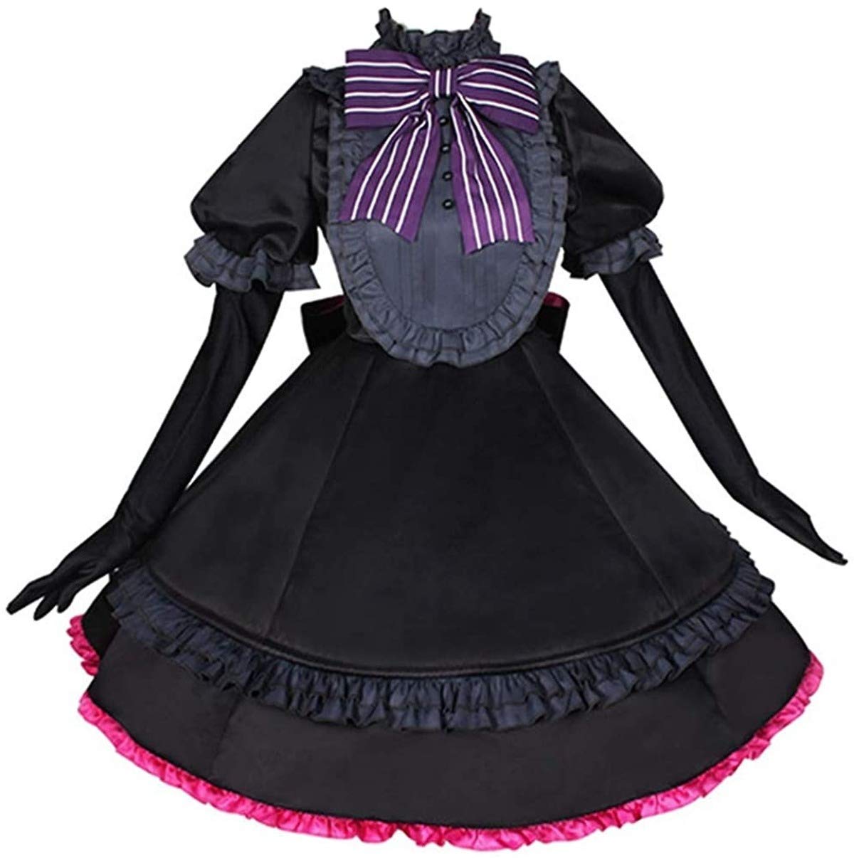 Fate Extra Caster Nursery Rhyme Cosplay Costume Full Set - Anime Game Outfit for Halloween, Conventions & Cosplay Events
