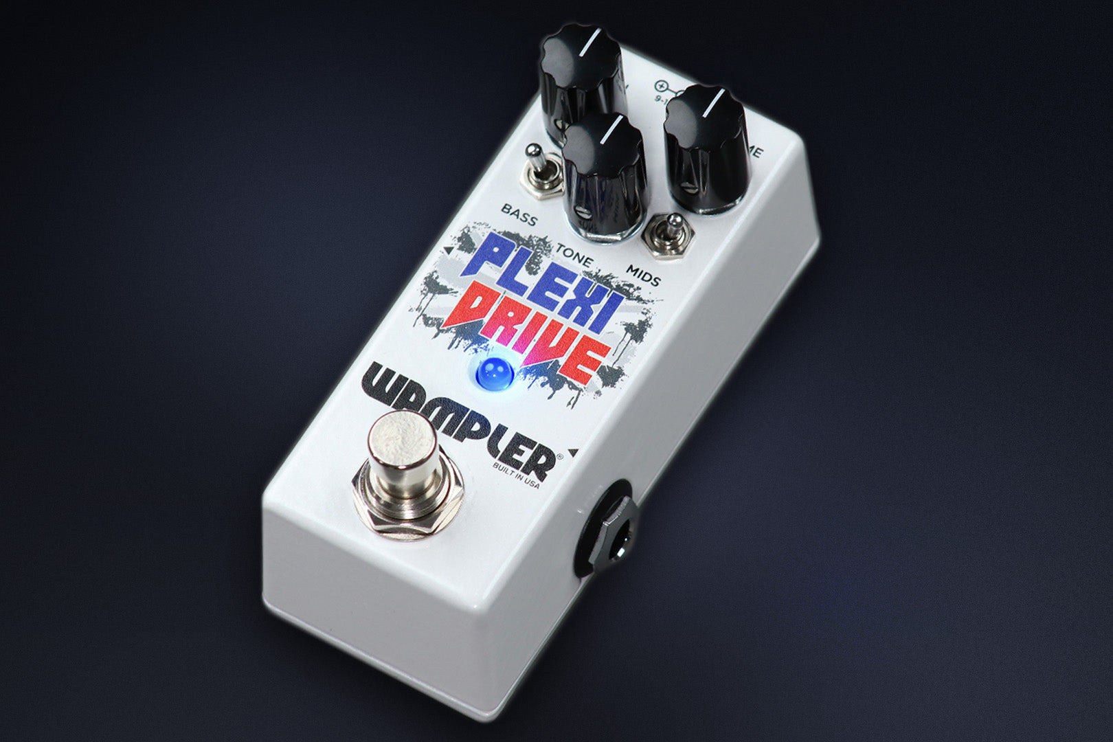 Wampler Plexi Drive Mini Overdrive Guitar Pedal - British-Inspired Tone for Blues & Rock - Perfect for Stage & Studio Use