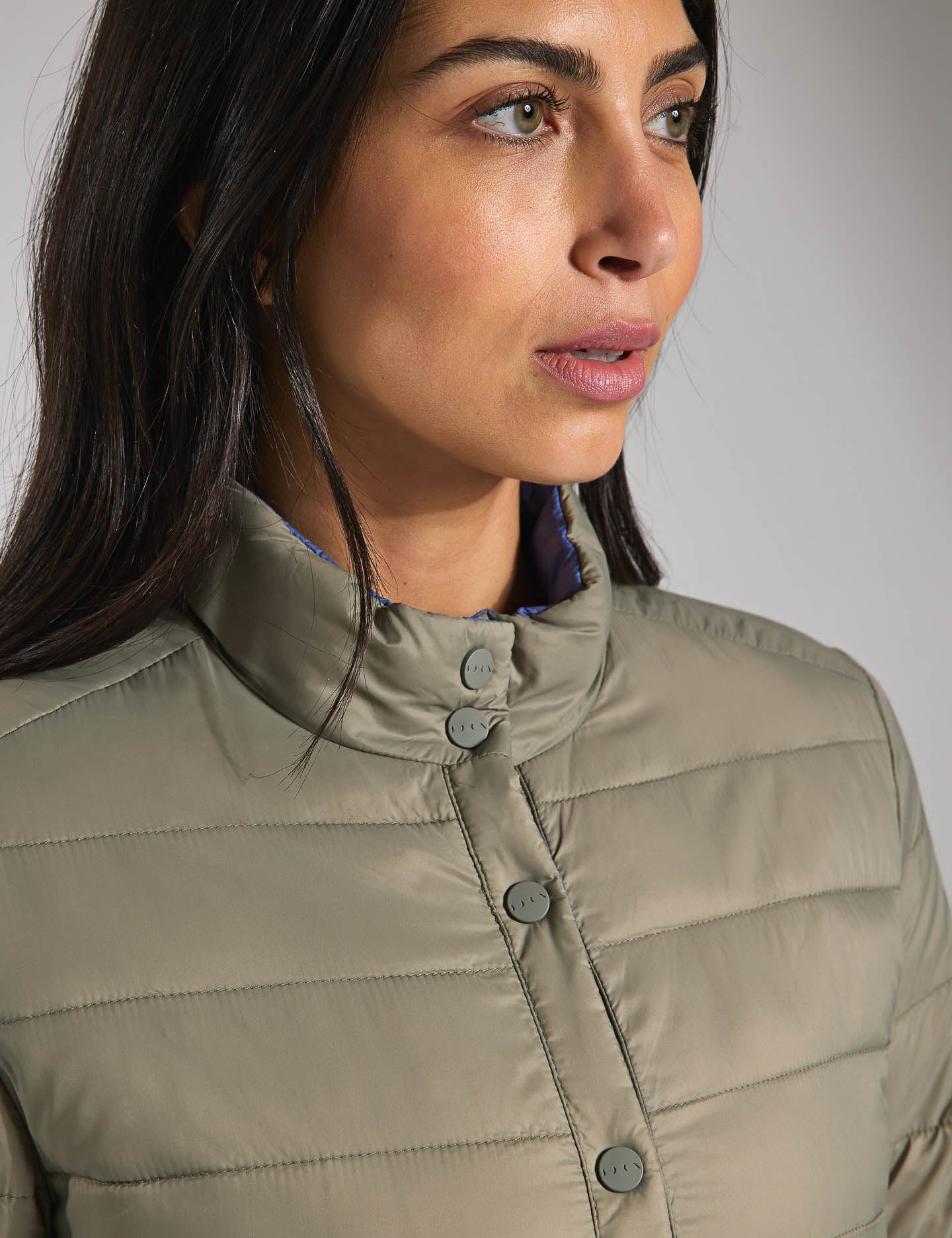 Lyra Jacket - Camouflage & Future Blue Waterproof Windbreaker for Outdoor Hiking, Camping & Travel