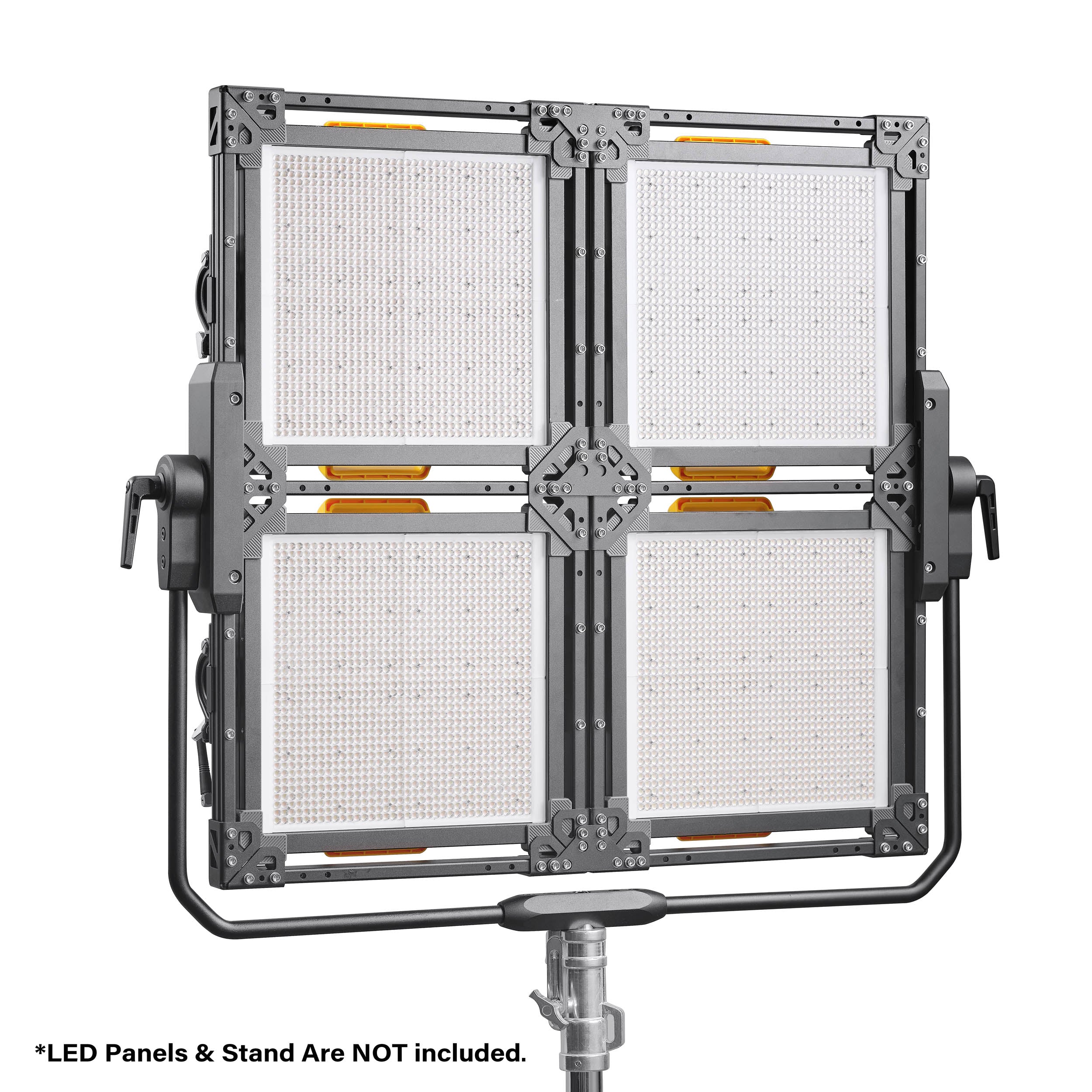 Godox KNOWLED P600Bi & P300R LED Panel Mounting Bracket - 4 Light Holder for Studio Photography, Video Lighting, and Film Production