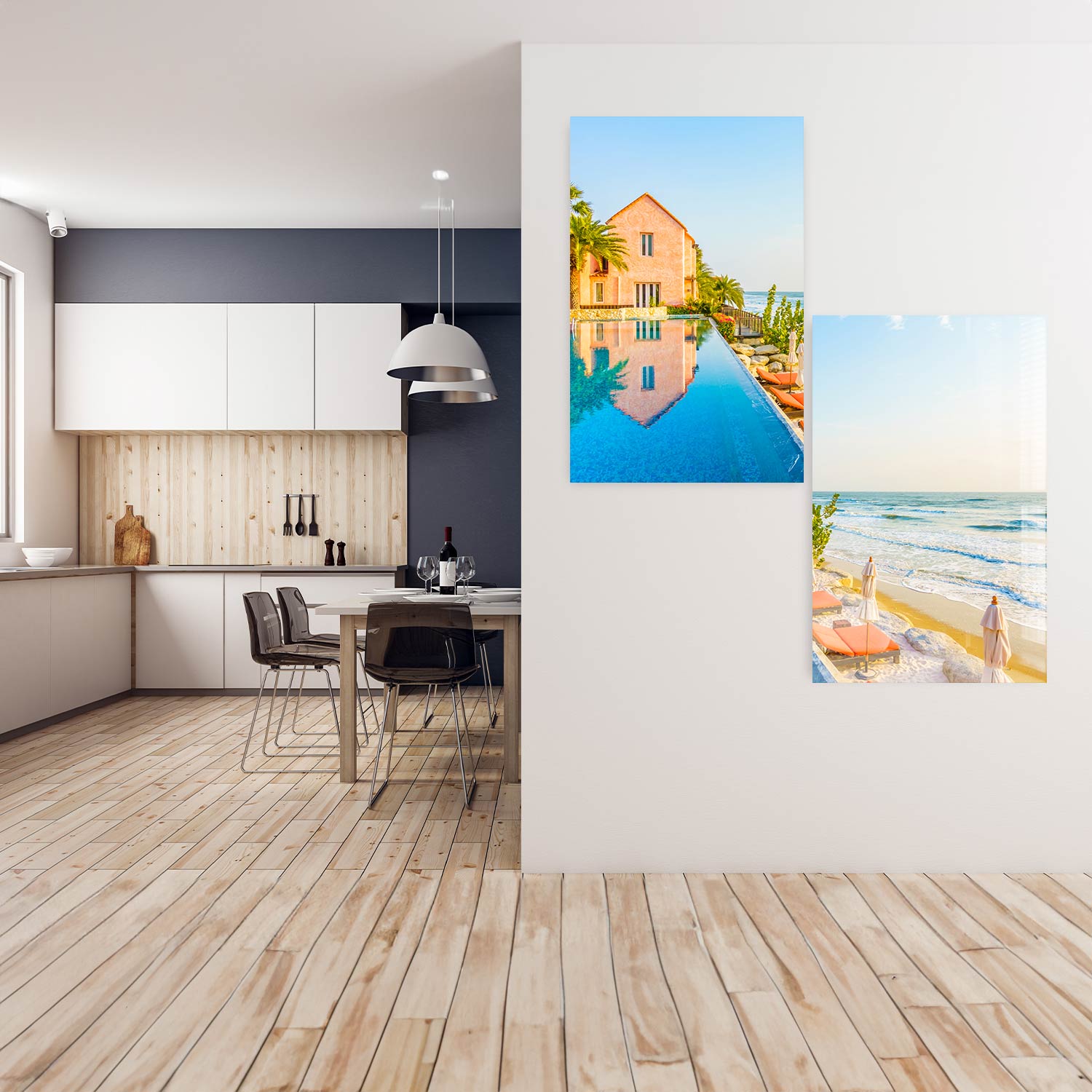Peaceful Beach Decor - Coastal Themed Home Accessories for Relaxing Living Room & Bedroom | Perfect for Beach House, Vacation Rental & Coastal Style Decorating