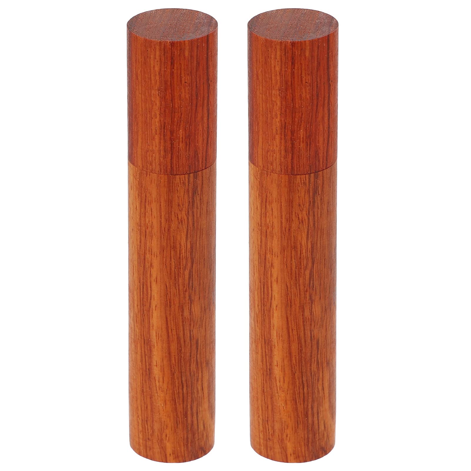 HEALLILY 2-Pack Wooden Incense Stick Storage Tubes with Lid - Airtight Aromatic Container for Travel & Home Use - Perfect for Organizing Incense Sticks, Essential Oils, and Herbs in Bedroom, Yoga Studio, or Meditation Space