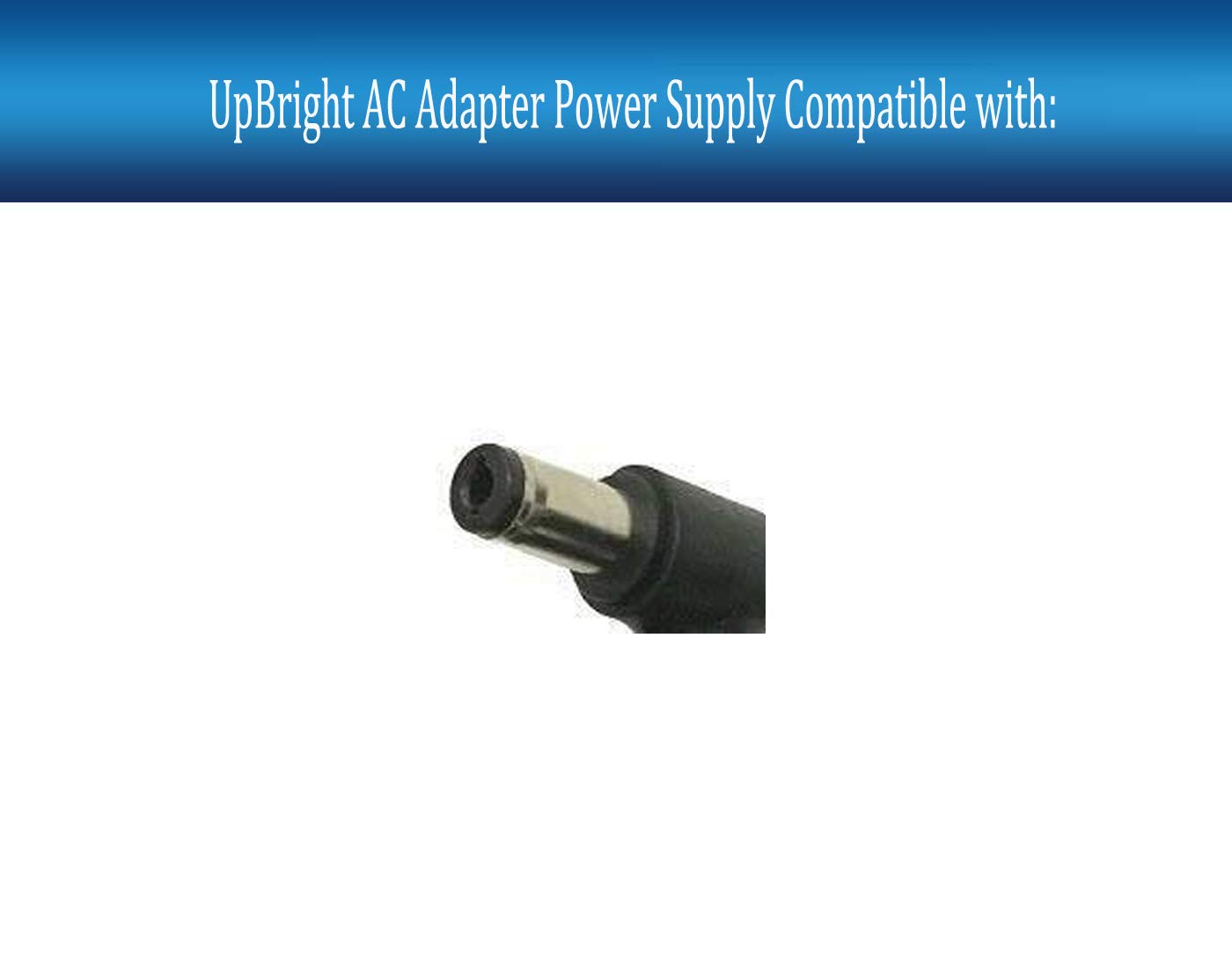 UpBright 12V 5A 60W AC/DC Power Adapter for Synology DS220+ NAS, DS215j, NVR216 - Compatible with KPL-060F-VI - 12VDC Power Supply Charger for Home & Office Network Storage Solutions
