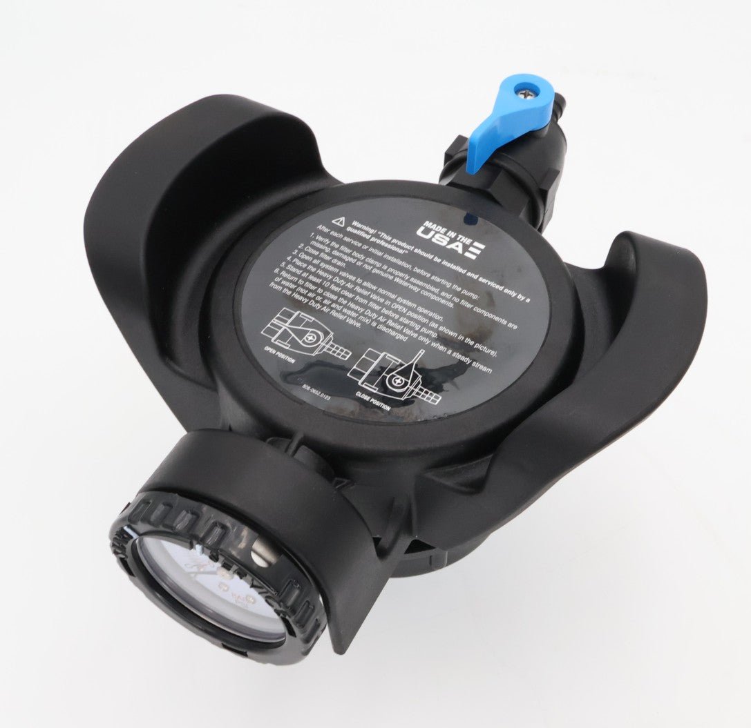 Waterway Filter Pressure Relief Valve Assembly 550 6730 - Replacement Part for Pool & Spa Filters, Hot Tubs, and Water Systems - Ensures Safe Water Flow and Pressure Control