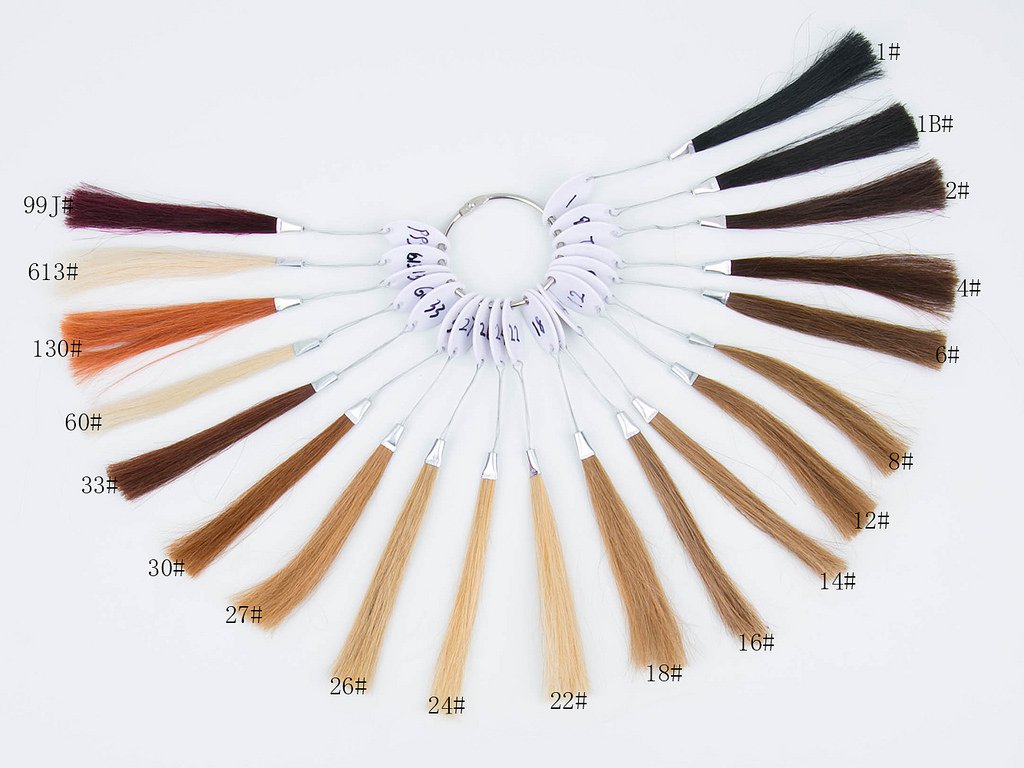 RemeeHi 3/4 Half Wig - 100% Indian Remy Human Hair Silky Straight Weft Cap - 22
