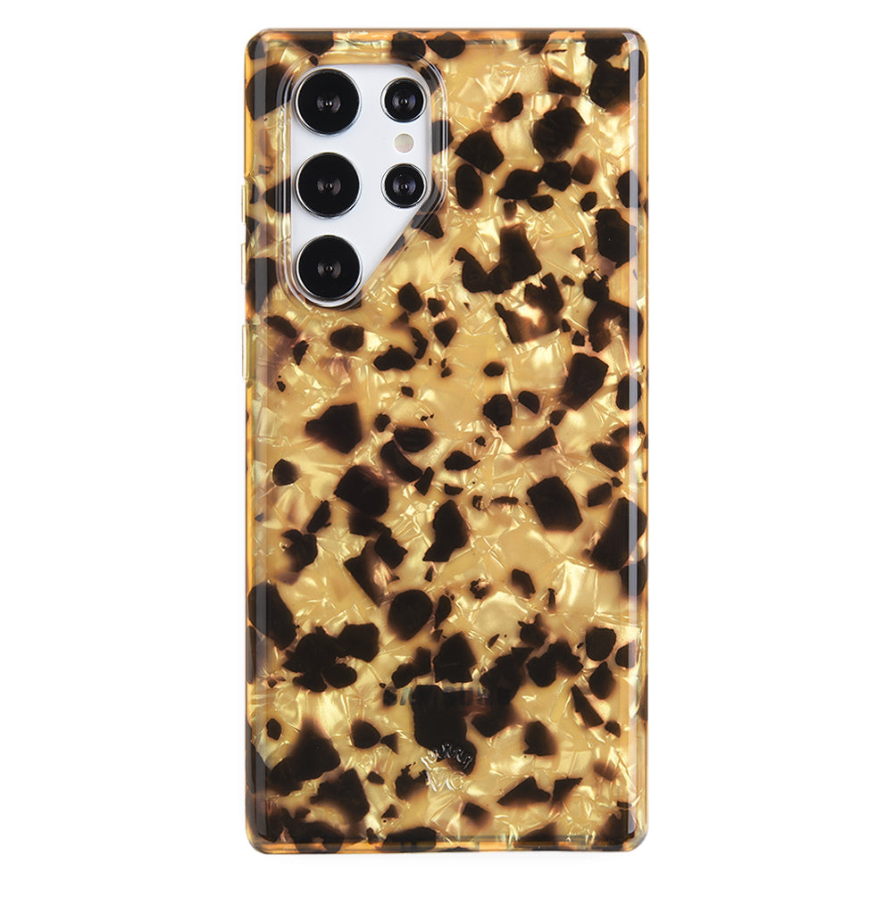 Samsung Galaxy Phone Case - Blonde Tortoise Shell Design - Protective & Stylish Cover for Everyday Use & Travel