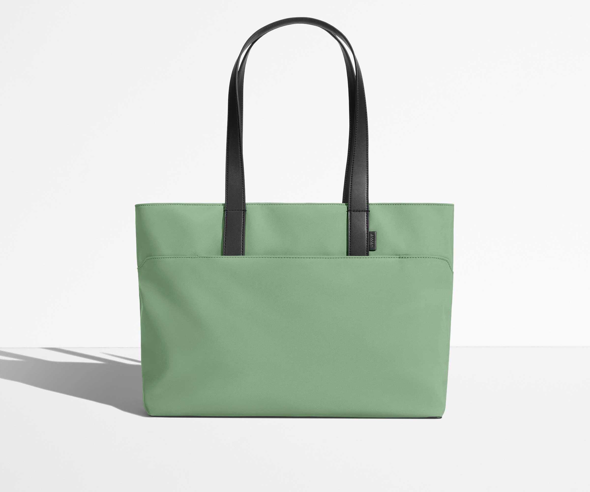 Sea Green The Everywhere Tote - Stylish & Durable Canvas Tote Bag for Women | Perfect for Work, Travel, Shopping & Beach Day Essentials