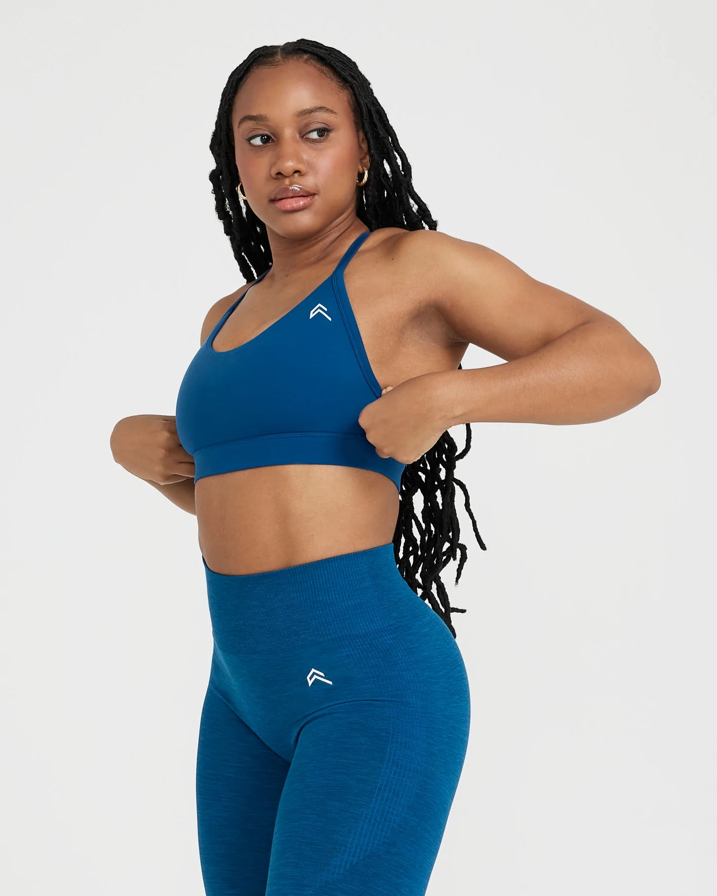 High Support Everyday Sports Bra for Women - Petrol Blue | Comfortable Workout Top for Running, Yoga & Gym