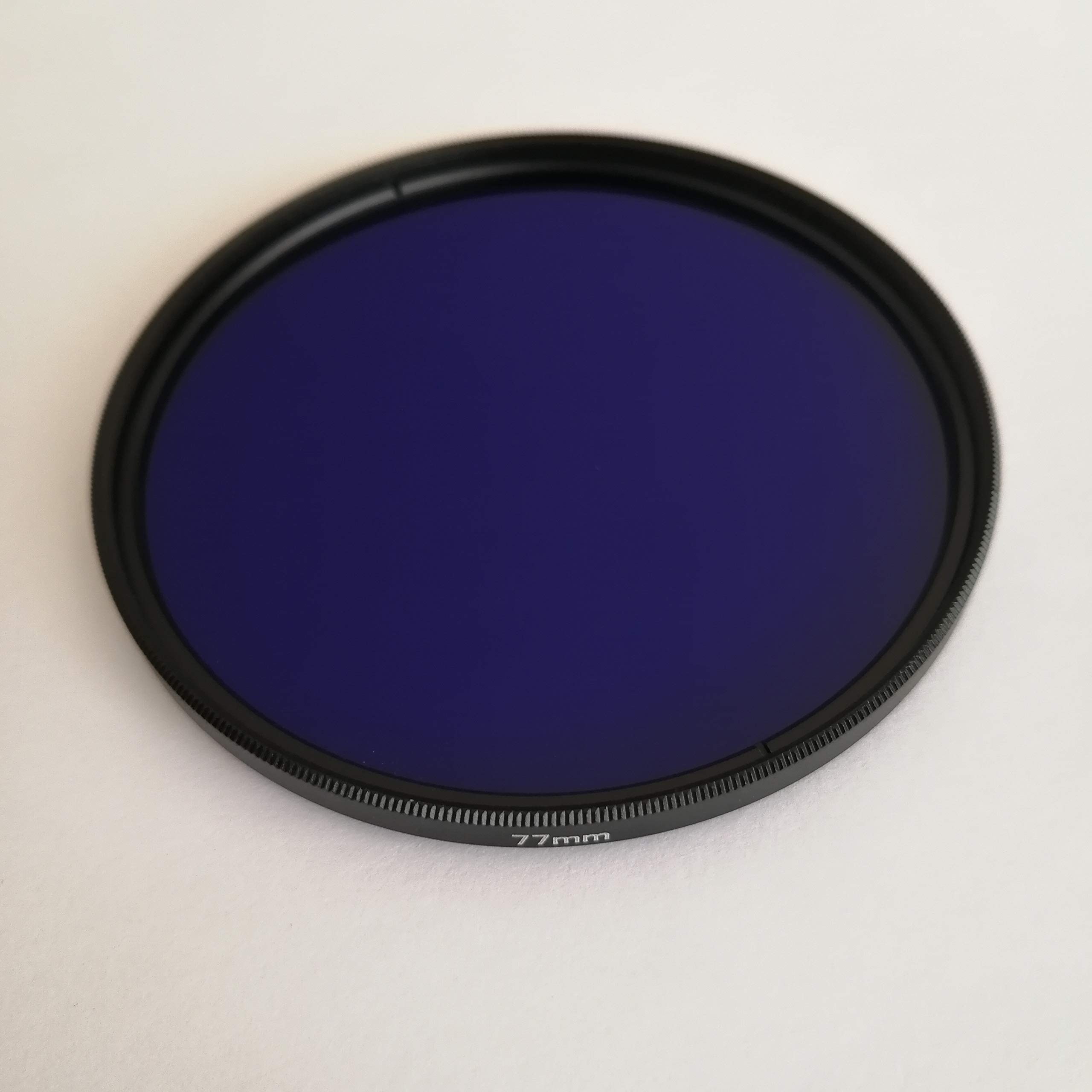 77mm 390nm UV IR Pass Filter - Dual Bandpass Lens Filter for Photography & Astronomy