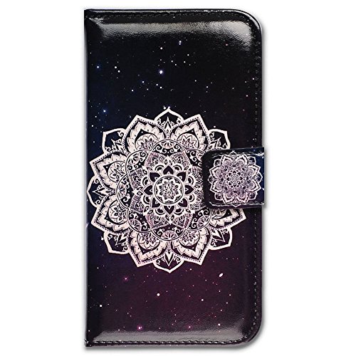 White Mandala Flower Style