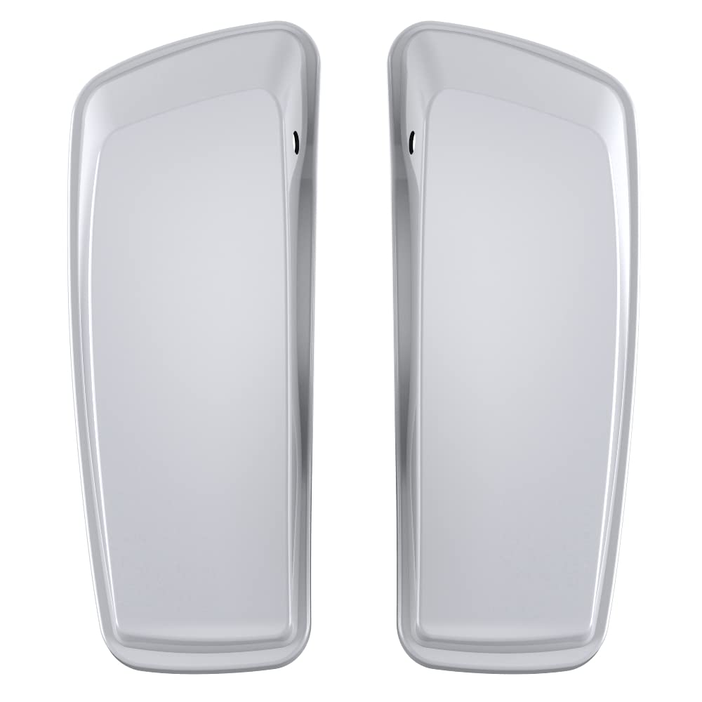 Advanblack Motorcycle Saddlebag Lids for Harley-Davidson Touring, Road Glide, Street Glide Special & Road King (2014-2023) - Durable Replacement Covers for Long Rides & Travel Accessories