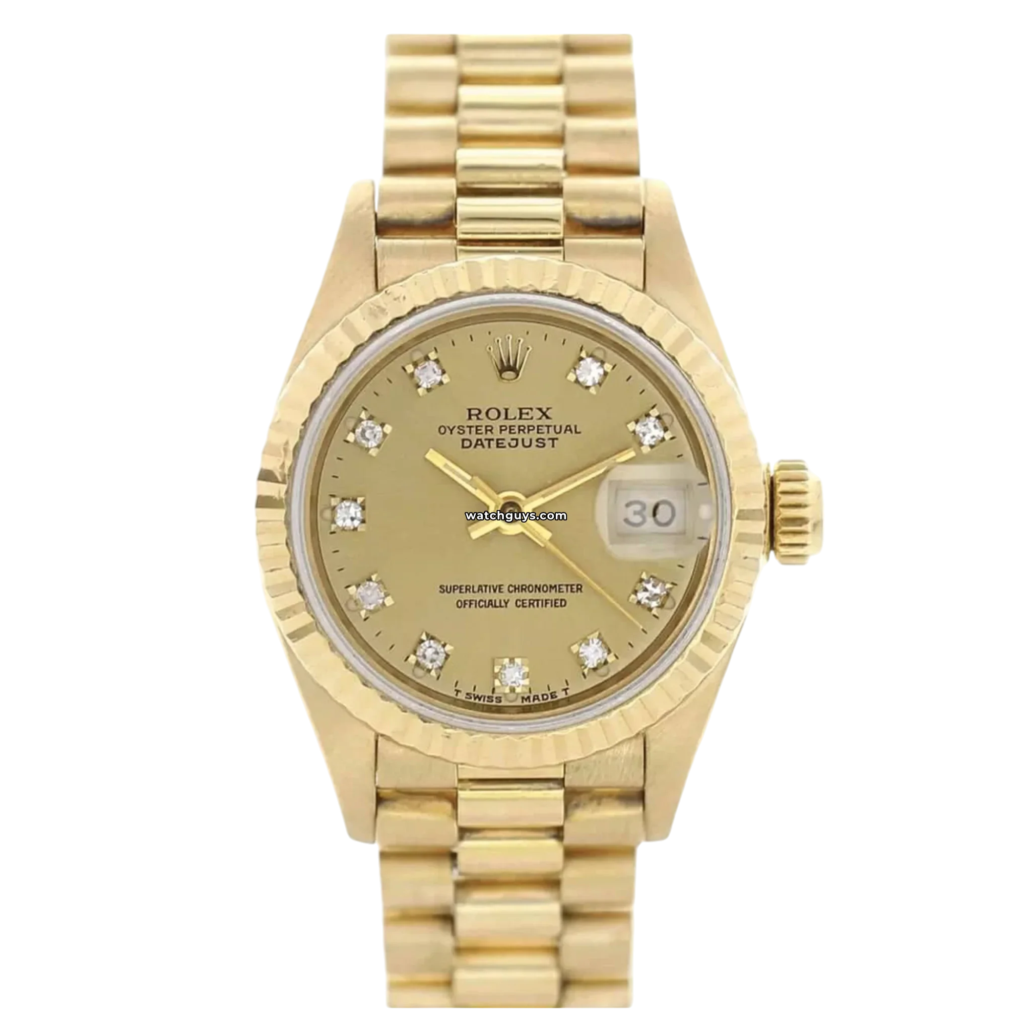 Rolex Datejust 69178 Ladies Watch with Diamond Dial - Luxury Diamond Wristwatch for Women, Perfect for Special Occasions & Gifts