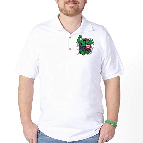 Hulk Rip Golf Shirt - Men's Performance Polo Shirt for Golf & Casual Wear - Moisture Wicking & UV Protection - Perfect for Golf Courses, Outdoor Activities & Everyday Comfort