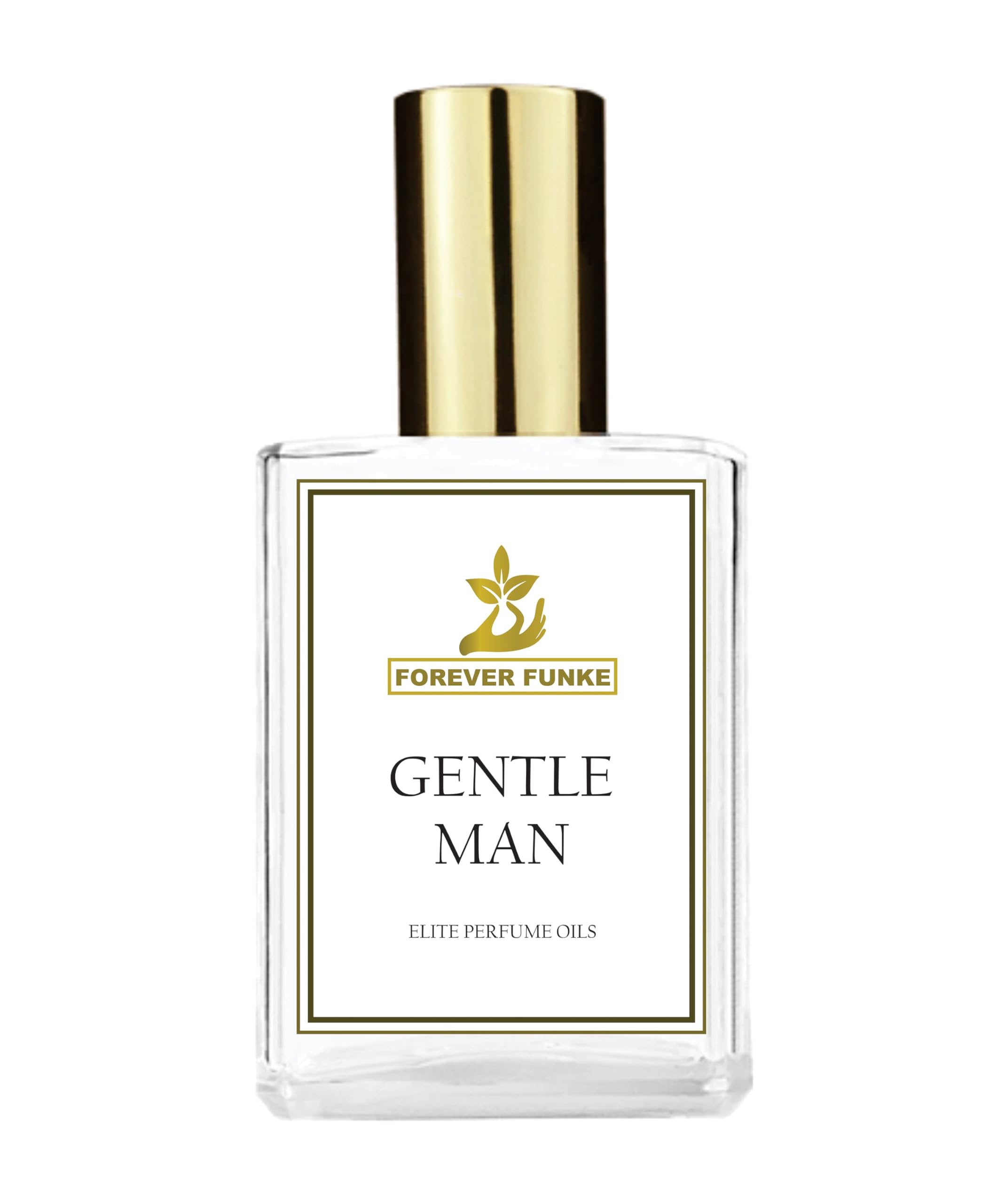 GENTLE MAN Fragrance Perfume Oil - 100% Pure Scented Body Oil Concentrate (0.51 fl oz / 15ml) | Long-Lasting Cologne Alternative for Men | Perfect for Date Nights, Office & Special Occasions