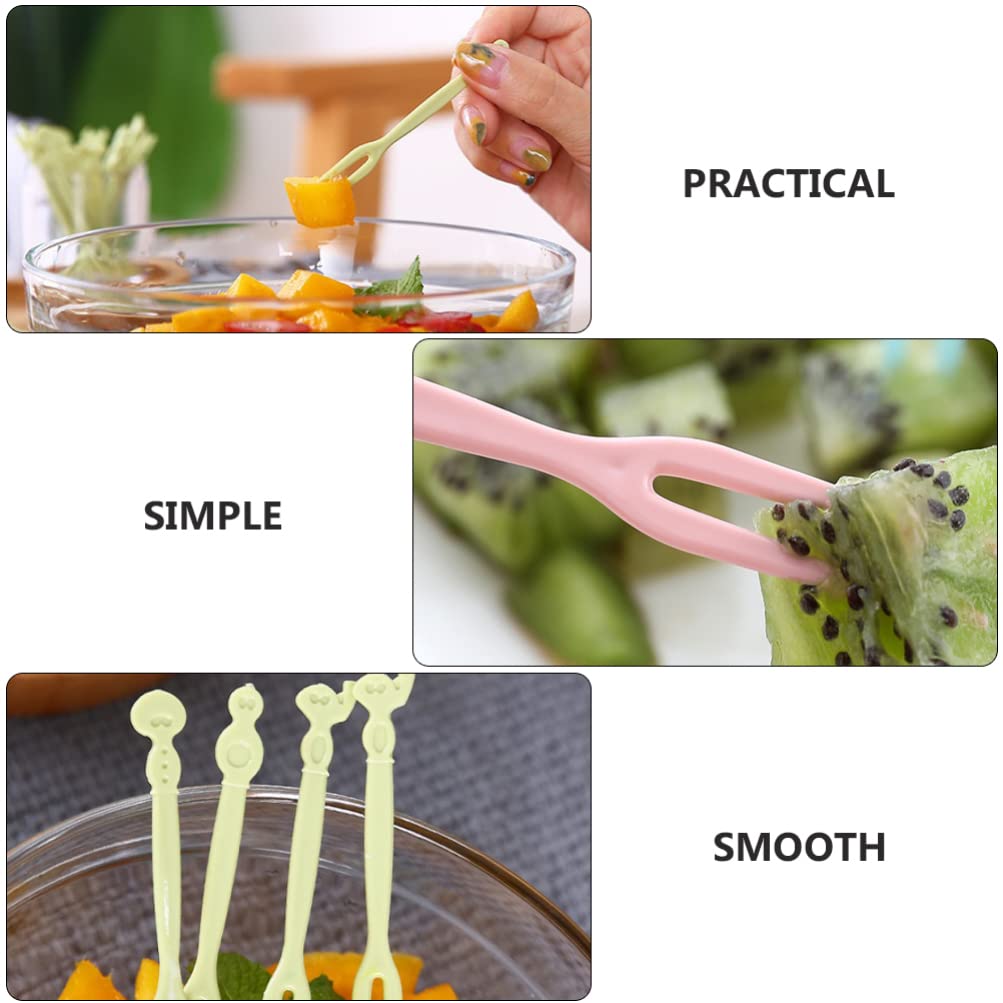 150 Pcs Colorful Fruit Forks - Reusable Snack Sticks for Appetizers, Cakes, Sushi & Salads | Perfect for Parties, Picnics & Home Entertaining