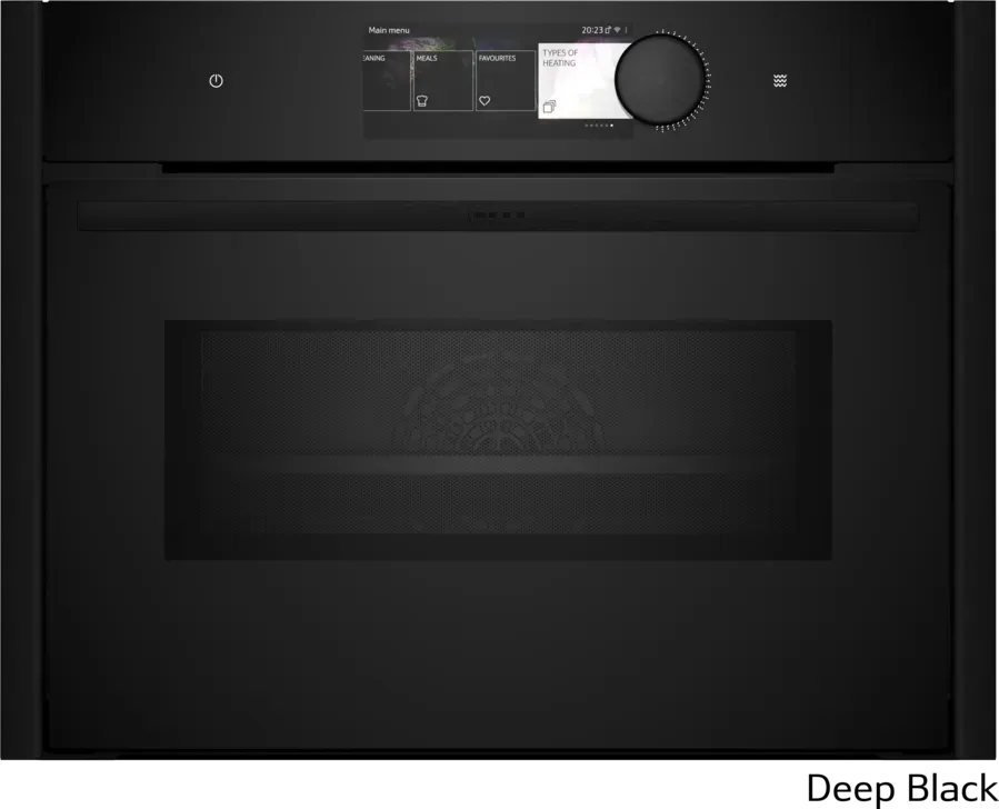 Neff 45cm Built-In Pyrolytic Combi Microwave Oven with Flex Design - N90 Model C29MY7MY0 | Perfect for Modern Kitchens, Baking & Quick Meals