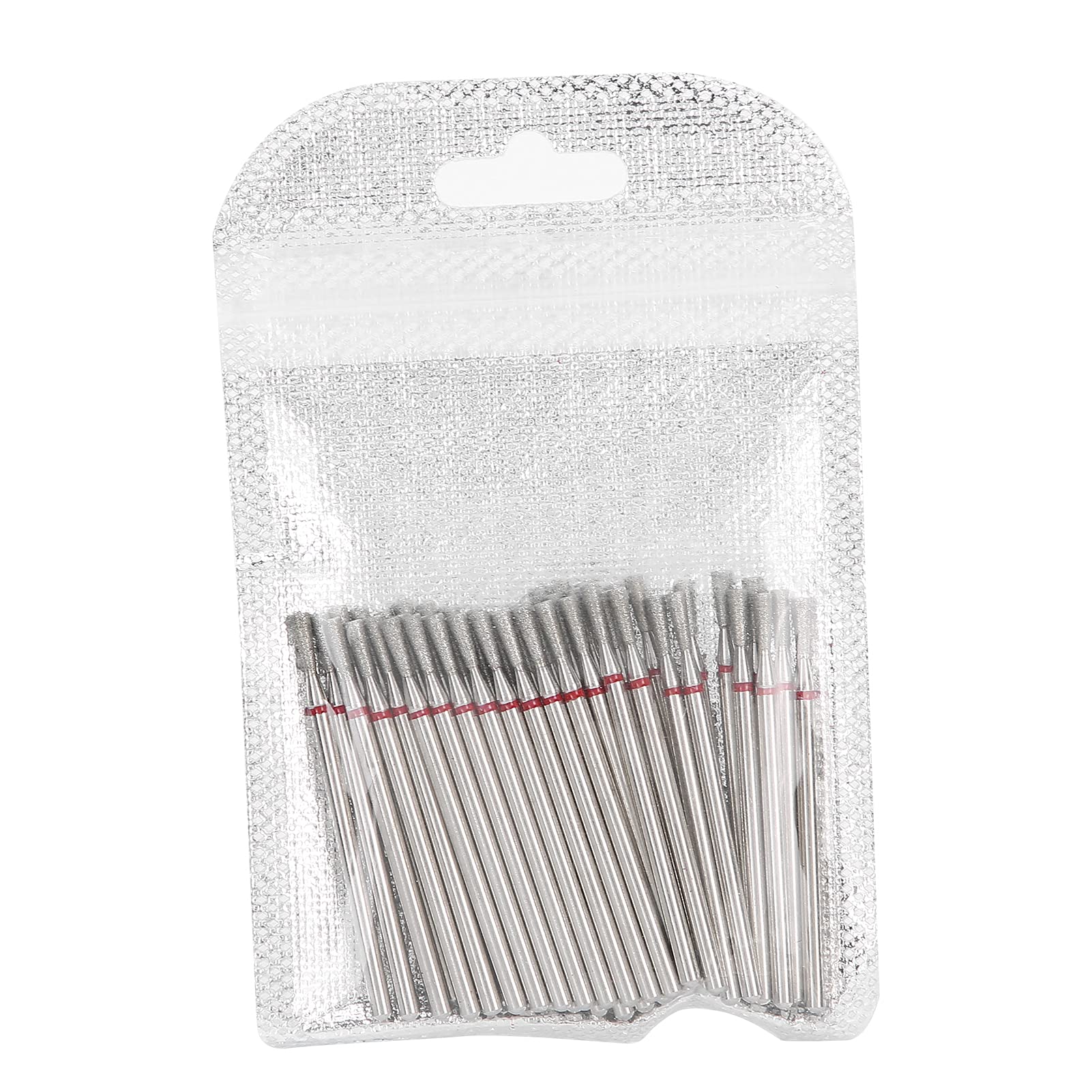 50pcs Inverted Cone Nail Drill Bits Set - Professional Nail Polishing & Grinding Heads for Manicure, Dead Skin Removal & Cuticle Care | Perfect for Nail Art, Salon & Home Use