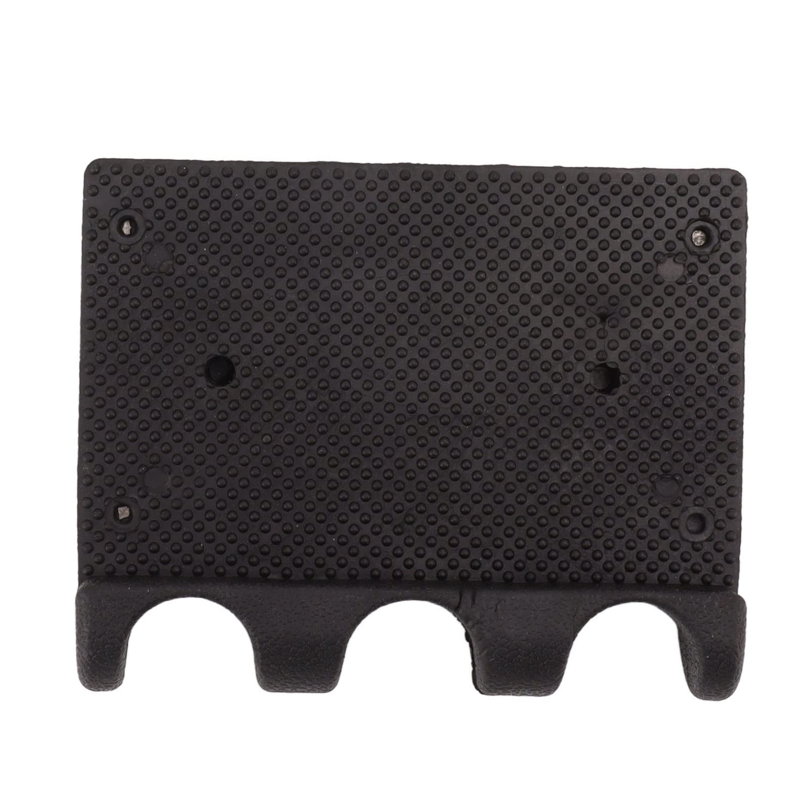 3-Hole Weighted Plastic Pool Cue Holder - Billiard Stick Organizer for Table & Chair - Perfect for Home Game Rooms, Bars, and Pool Halls