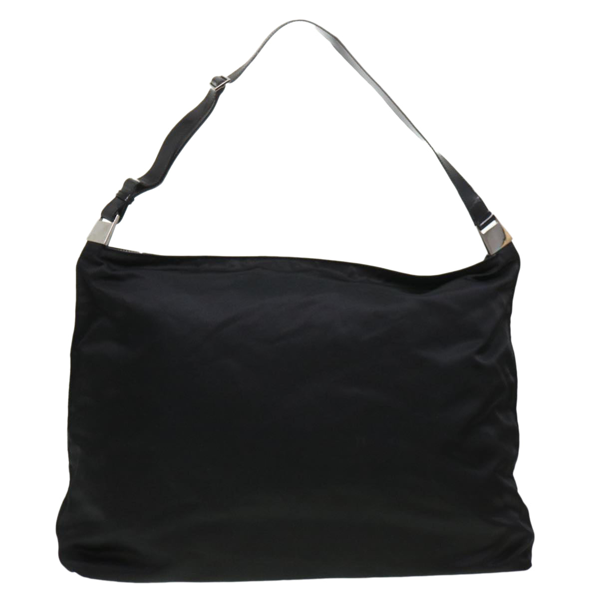Black Nylon Shoulder Bag for Women & Men - Lightweight Durable Crossbody Purse - Perfect for Travel, Work & Everyday Use