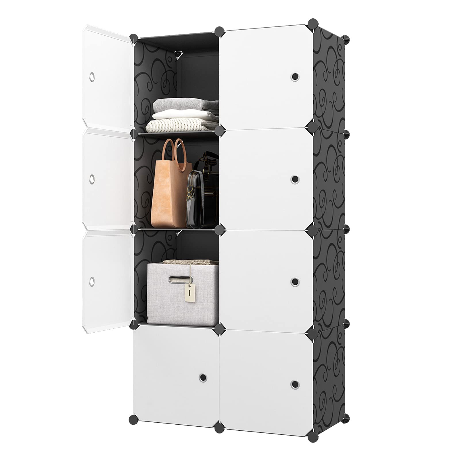 KOUSI 8-Cube Storage Organizer Shelf - 14