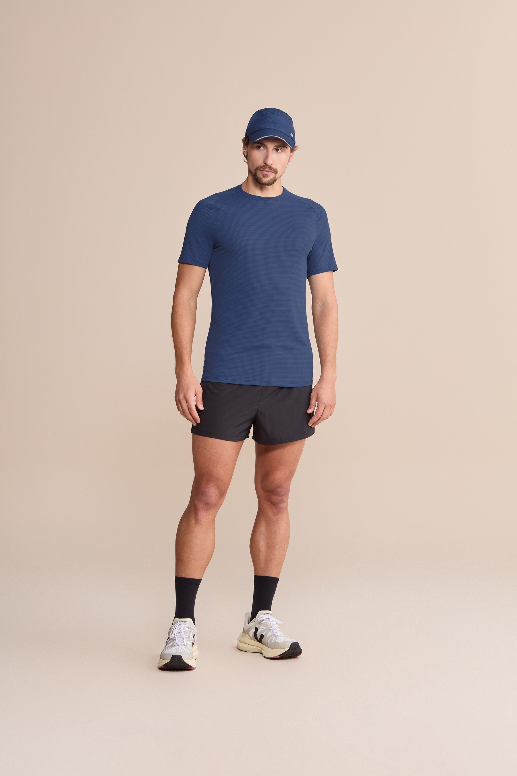 Fit Raglan Reflex Men's T-Shirt - Comfortable Athletic Tee for Gym, Running & Casual Wear | Breathable Cotton Blend