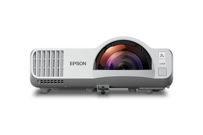 Epson PowerLite L210SF Wireless 1080p 3LCD Short Throw Projector - Lamp-Free Laser Display for Home Theater, Office Presentations & Classroom Teaching