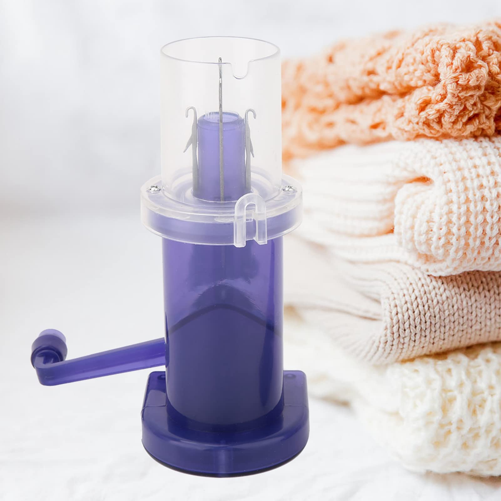 Hand Knitting Machine for Adults - DIY Hand Spool Knitter & Woven Wire Machine with Threaders | Perfect for Handmade Crafts, Scarves, Hats & Home Decor Projects