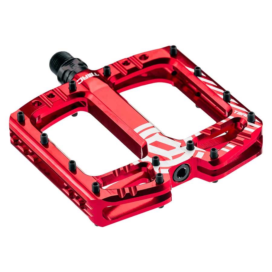 Deity TMAC Platform Pedal - Lightweight MTB Bike Pedals for Mountain Biking, BMX & Trail Riding - Durable CNC Machined Aluminum with Replaceable Pins - Perfect for Downhill, Enduro & All-Mountain Cycling