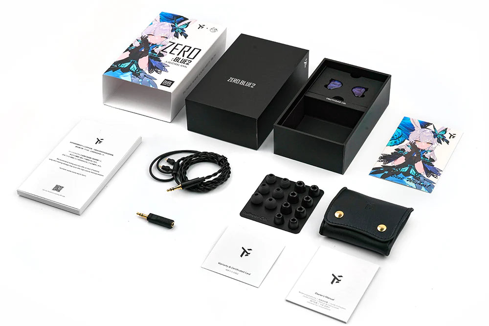 TRUTHEAR x Crinacle Zero:BLUE2 Dual Dynamic Driver In-Ear Monitors (IEM) - HiFi Audiophile Earbuds for Music, Gaming & Studio Monitoring