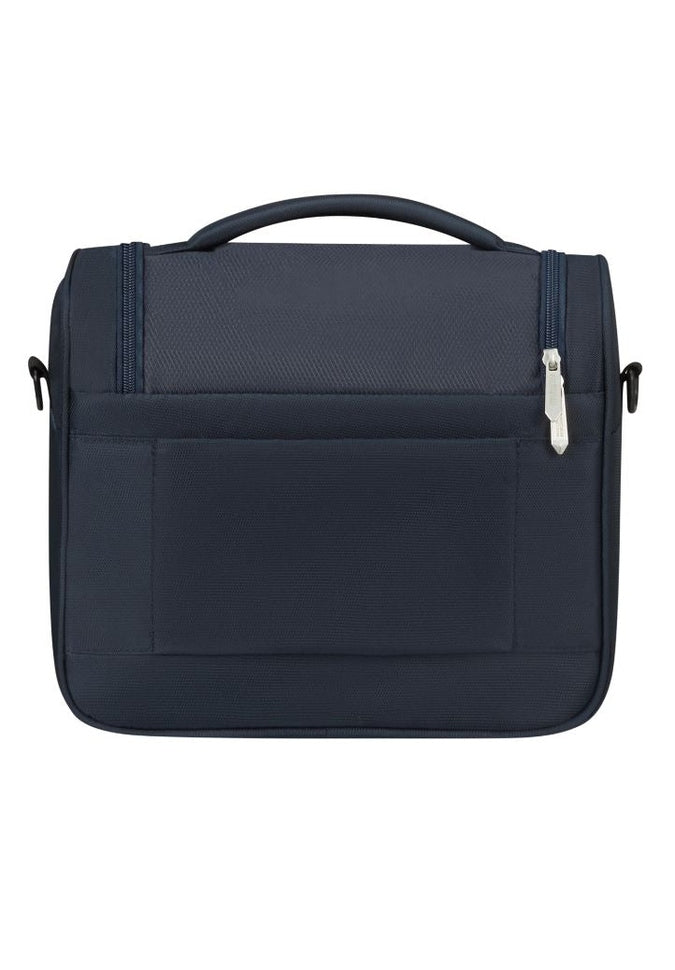 American Tourister Summerride Large Toiletry Bag for Travel - Waterproof Cosmetic Organizer with Multiple Pockets, Perfect for Vacation, Gym & Weekend Getaways