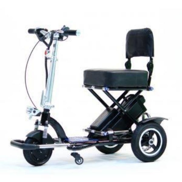 Enhance Mobility Triaxe Sport T3045 3 Wheel Mobility Scooter for Adults - Lightweight & Portable Electric Scooter for Seniors, Travel, Shopping, and Outdoor Activities