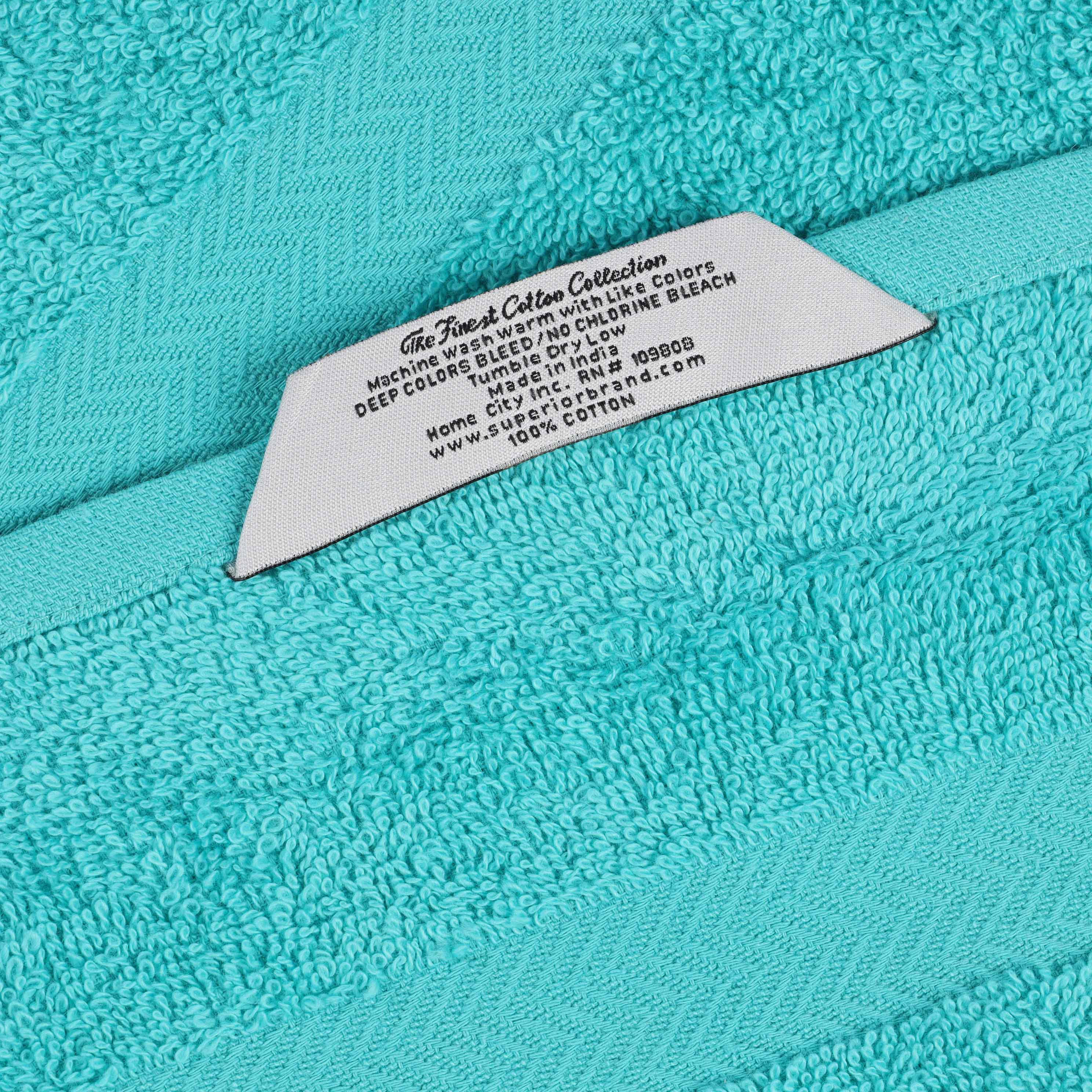 Franklin Eco-Friendly 18-Piece Cotton Towel Set | Soft & Absorbent Bath & Beach Towels for Home, Gym & Travel
