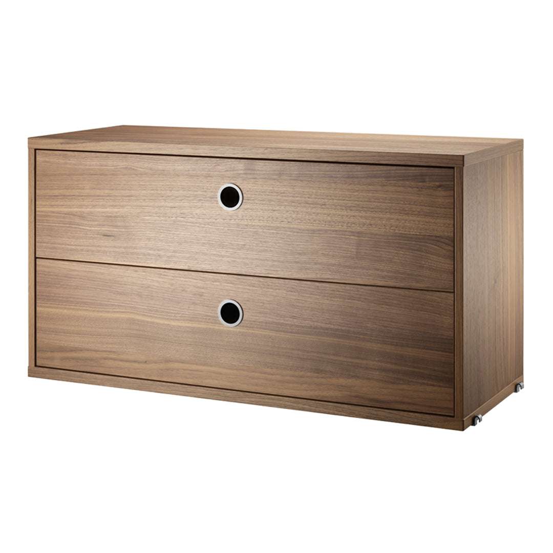 2-Drawer Storage Cabinet - Organize Your Home or Office - Perfect for Bedroom, Bathroom, and Kitchen Storage