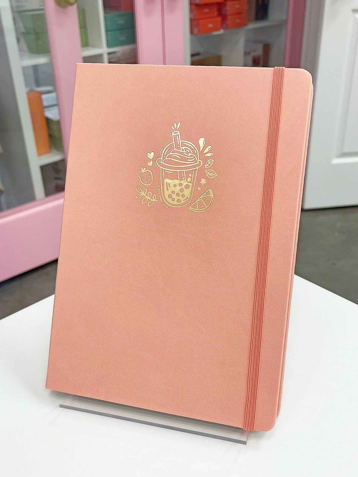 Boba Love B5 Dot Grid Notebook - Premium Bullet Journal for Planning, Sketching & Note Taking - Perfect for Students, Artists & Office Use