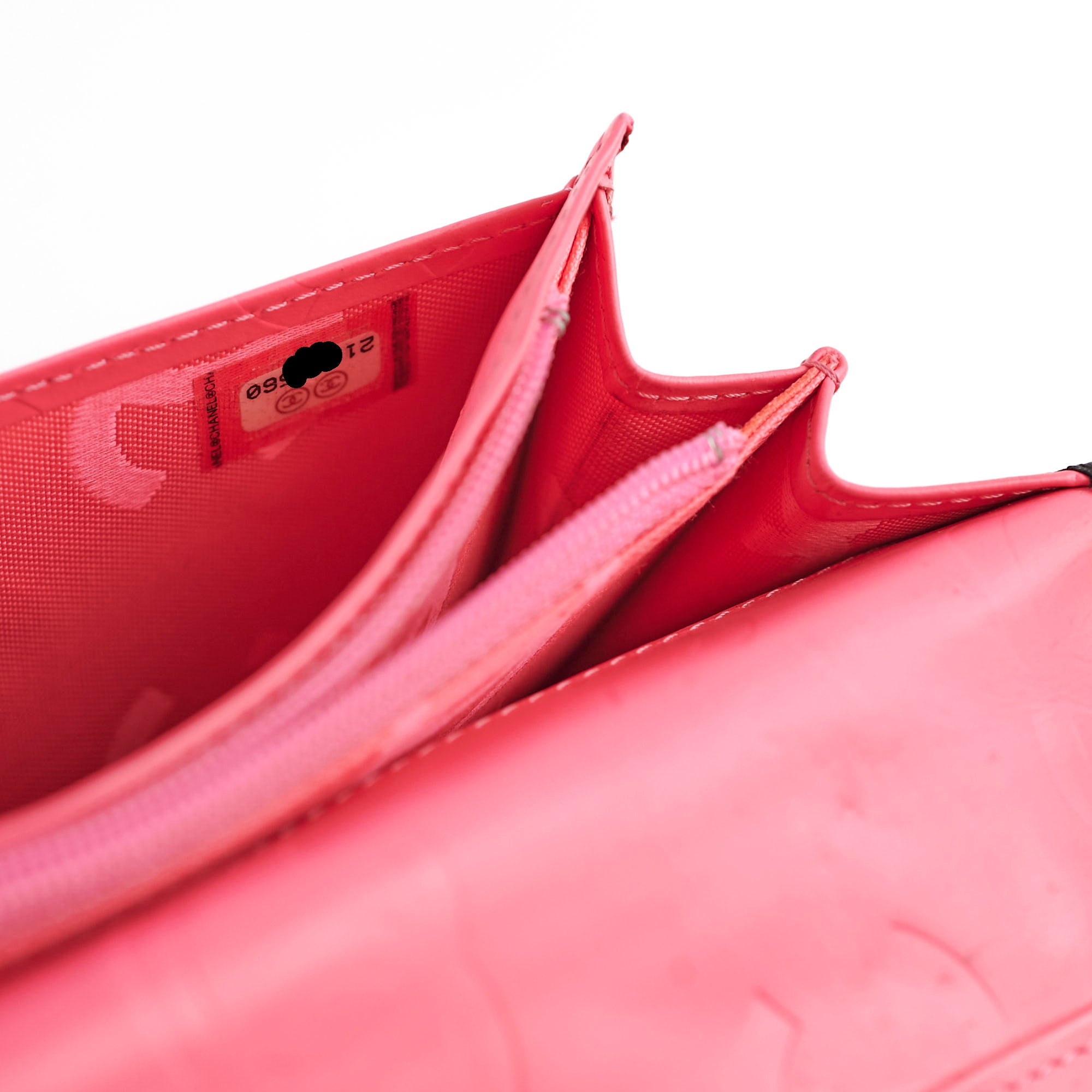 Chanel Cambon Long Flap Wallet in Calfskin Leather - Black & Pink for Women | Luxury Designer Handbag for Everyday Use & Special Occasions