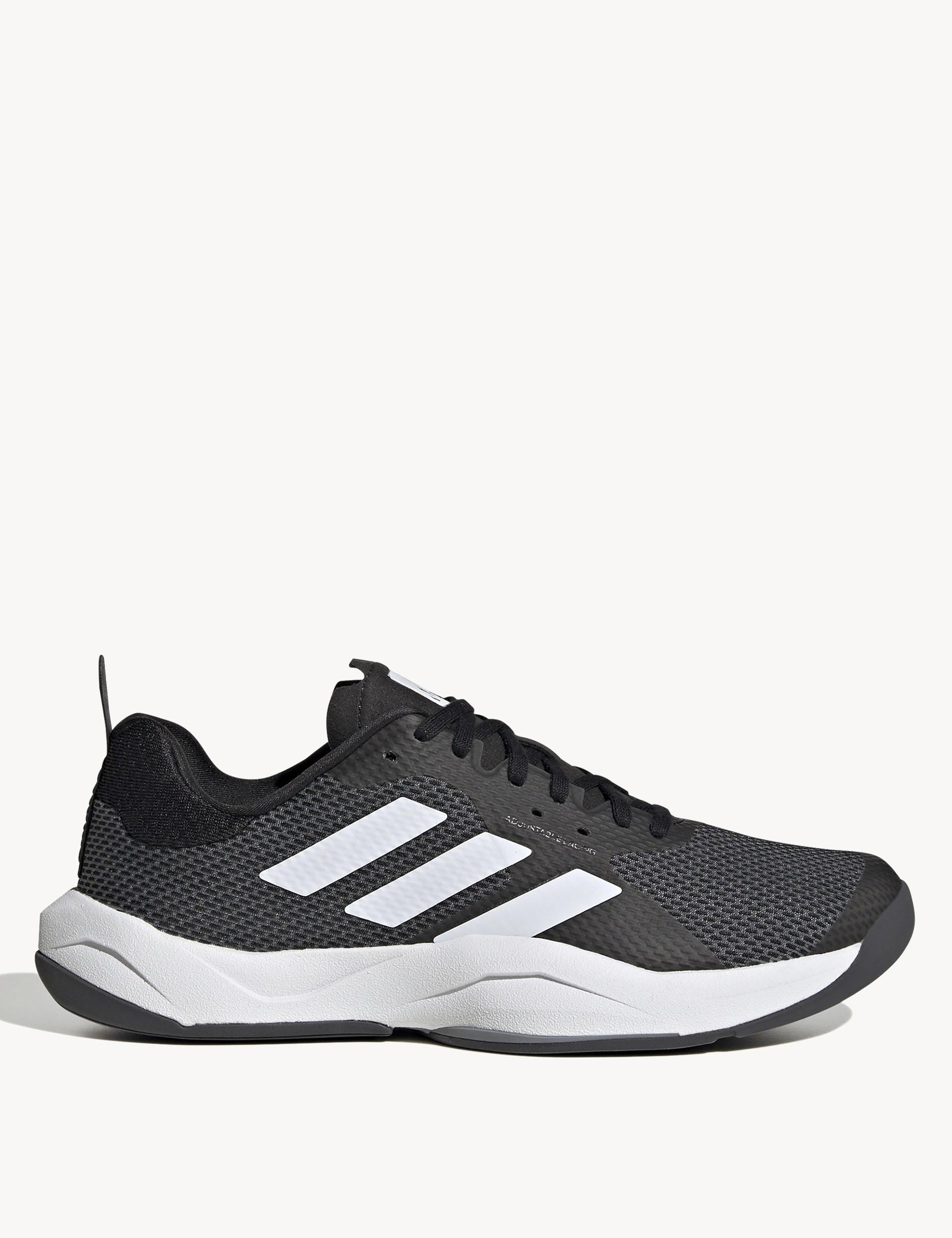Rapidmove Trainer Running Shoes for Men & Women - Core Black/Cloud White/Grey Six - Lightweight & Comfortable for Gym, Jogging, and Daily Wear