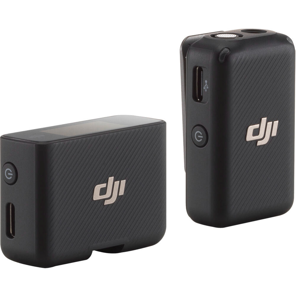 DJI Mic Compact Wireless Microphone System with 1 TX & 1 RX - Professional Lavalier Mic for Vlogging, YouTube, Streaming & Interviews | Perfect for Content Creators, Filmmakers & Podcasters
