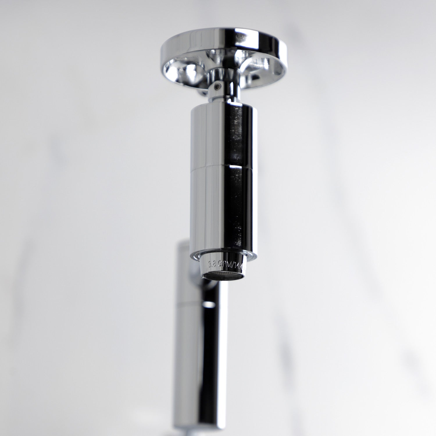 Belknap KS8101RX Two Handle Wall Mount Pot Filler Faucet - Polished Chrome Finish - Ideal for Kitchen, Cooking, and Filling Large Pots with Ease