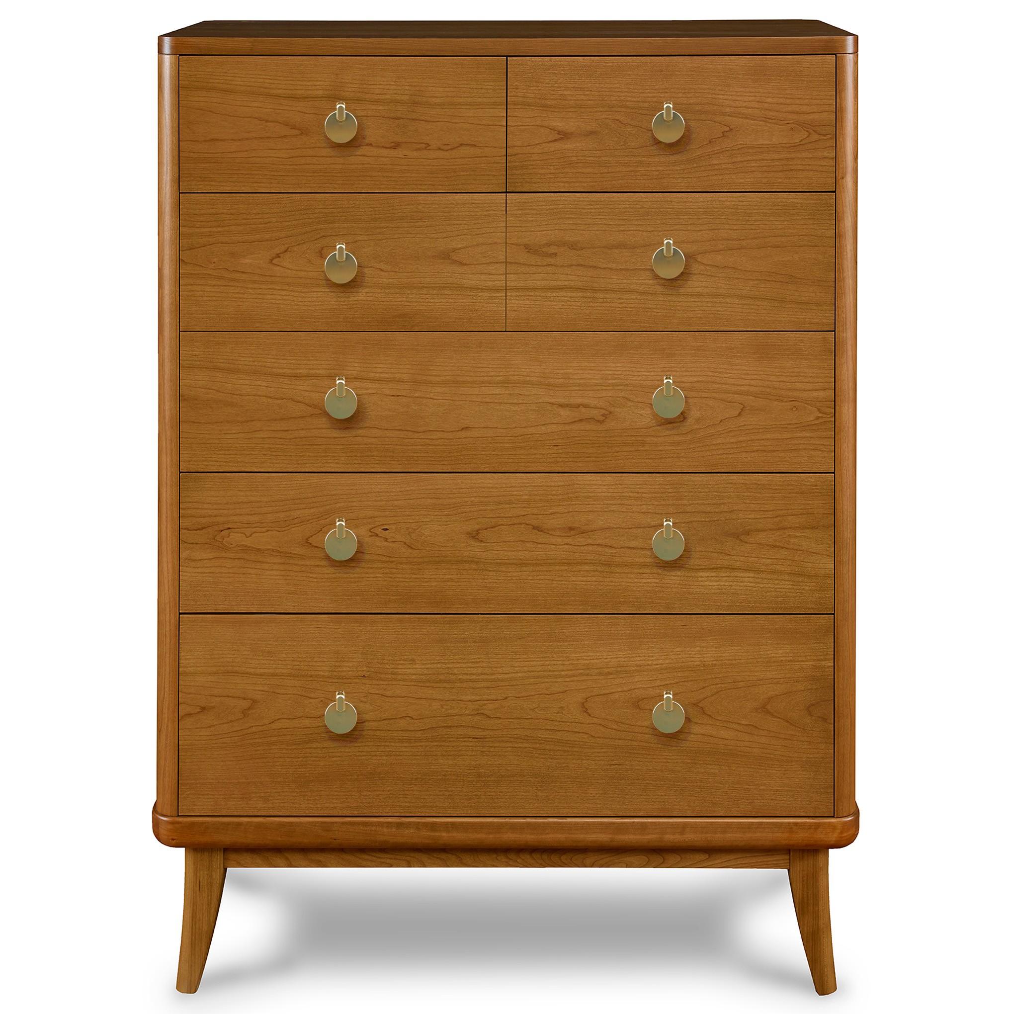 Martine Tall Chest - 5-Drawer Storage Cabinet for Bedroom, Living Room & Office - Modern Wooden Dresser with Ample Storage Space - Perfect for Organizing Clothes, Linens & Home Essentials