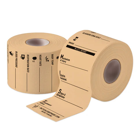Premium Medical Trauma Tape - Strong Adhesive First Aid Tape for Wound Care, Sports Injuries & Emergency Bandaging | Waterproof, Hypoallergenic, Breathable Fabric for Secure Support