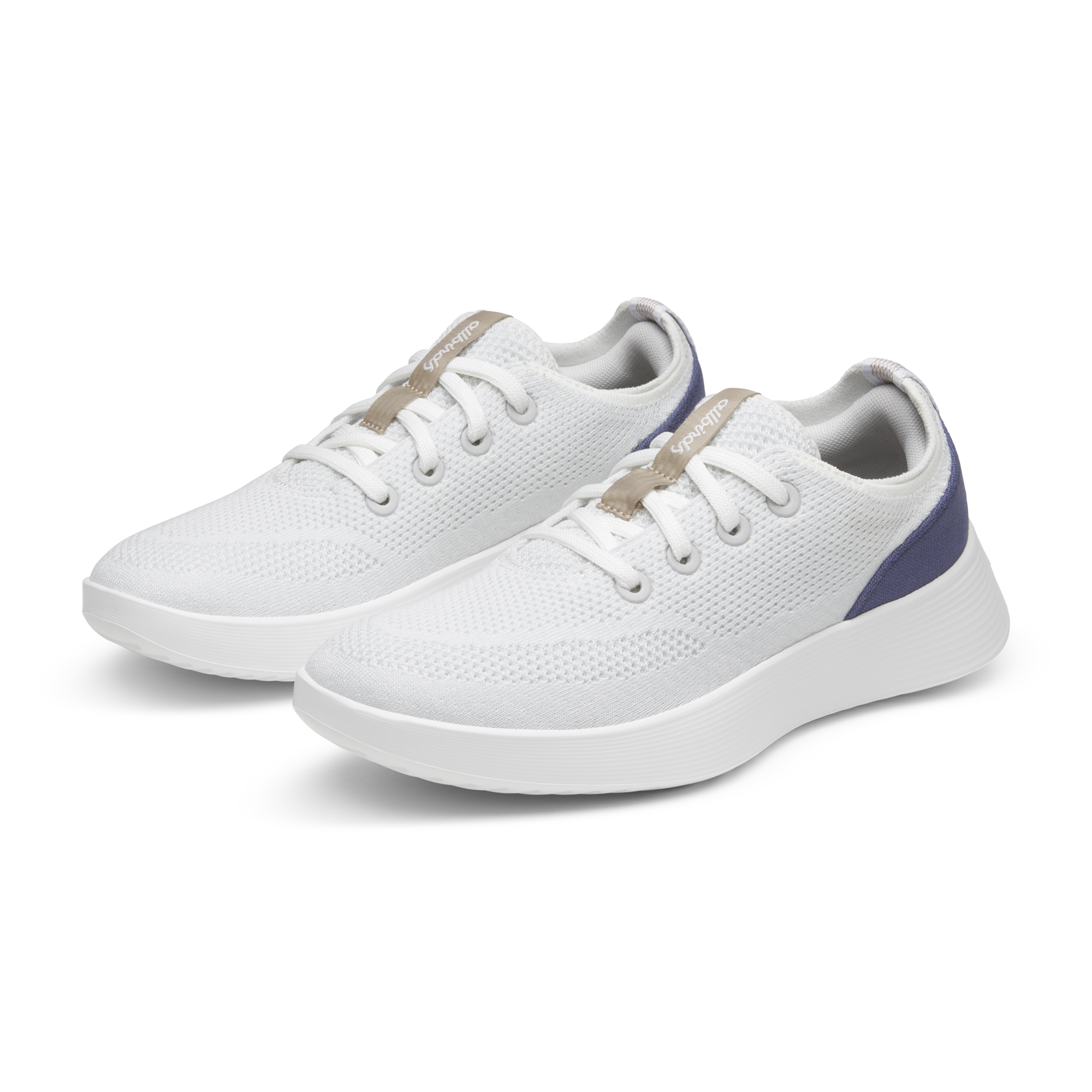Women's Tree Runner Go Sneakers - Blizzard/Hazy Indigo with Blizzard Sole | Lightweight Eco-Friendly Running Shoes for Women | Perfect for Jogging, Gym Workouts & Casual Wear
