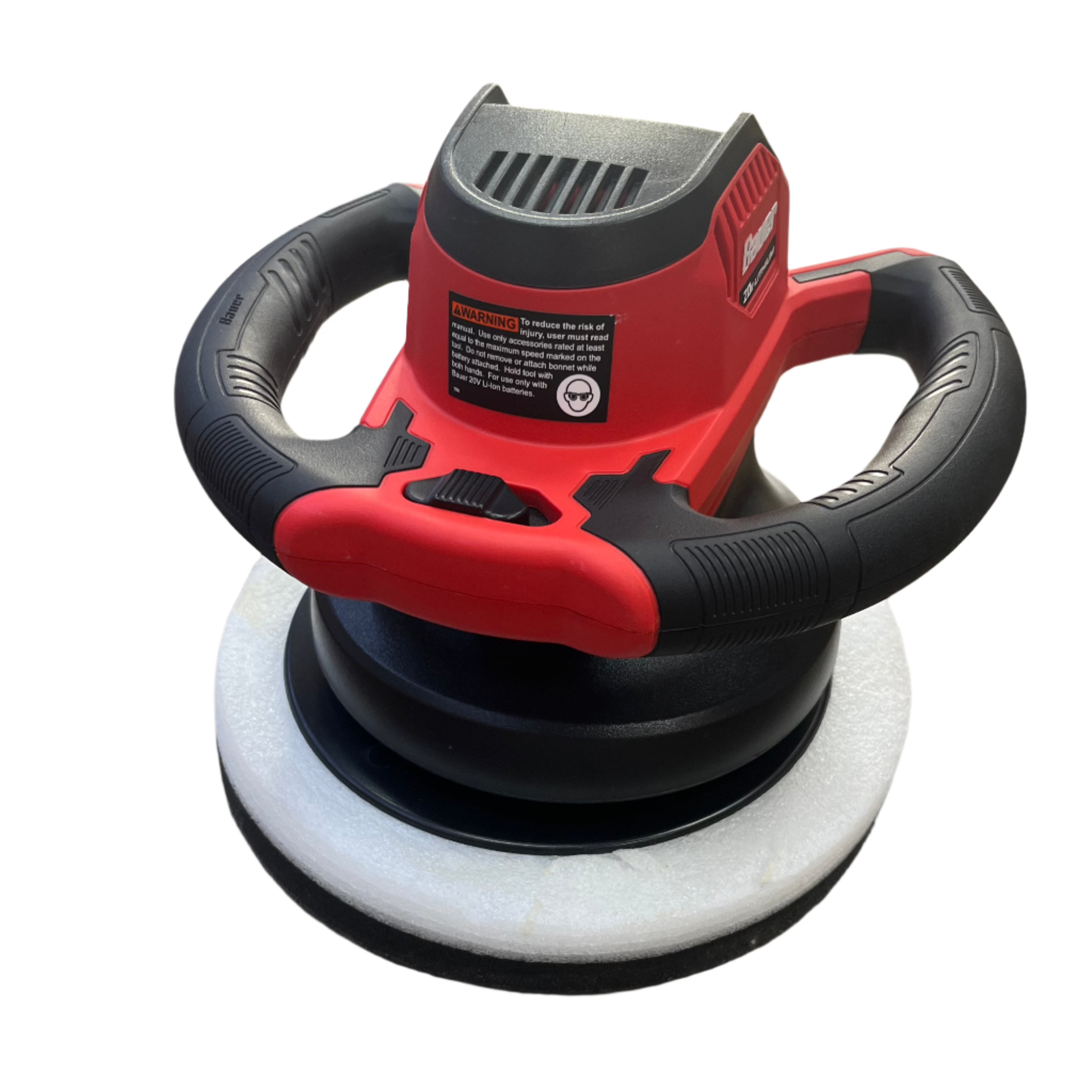 Bauer 19101CB Cordless Car Buffer Polisher - 10 Amp, Variable Speed 2800 RPM, Perfect for Car Detailing, Waxing & Polishing - Ideal for DIY Auto Enthusiasts & Professional Detailing