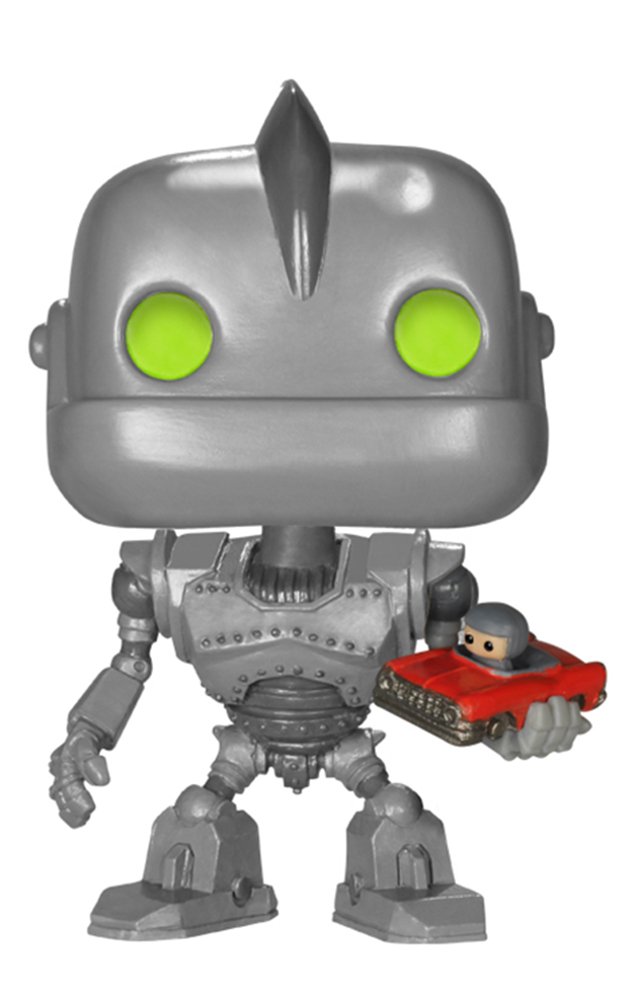 Funko POP Sci-Fi: Iron Giant with Car Action Figure – Collectible Vinyl Toy for Fans, Gift for Movie Lovers – Perfect for Display, Home Decor & Pop Culture Collections