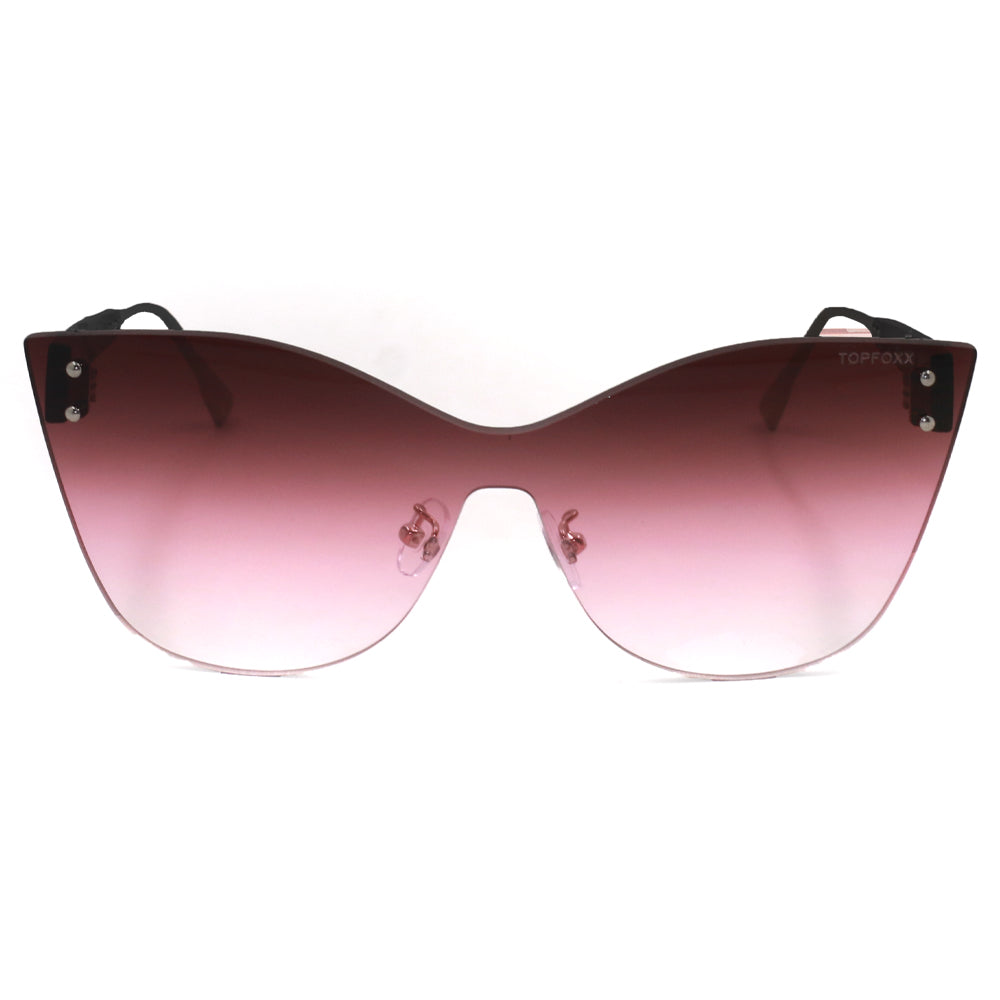 Venice 2 Faded Burgundy Sunglasses - Polarized UV Protection for Men & Women - Perfect for Beach, Driving & Outdoor Activities