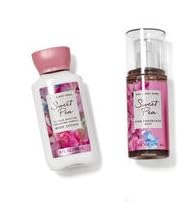 Sweet Pea Travel-Size Body Mist & Lotion Gift Set - Floral Fragrance for Women, Mini Toiletries for Vacation, Gym Bag & On-The-Go Hydration